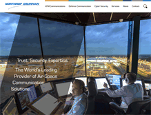 Tablet Screenshot of northropgrummaninternational.com